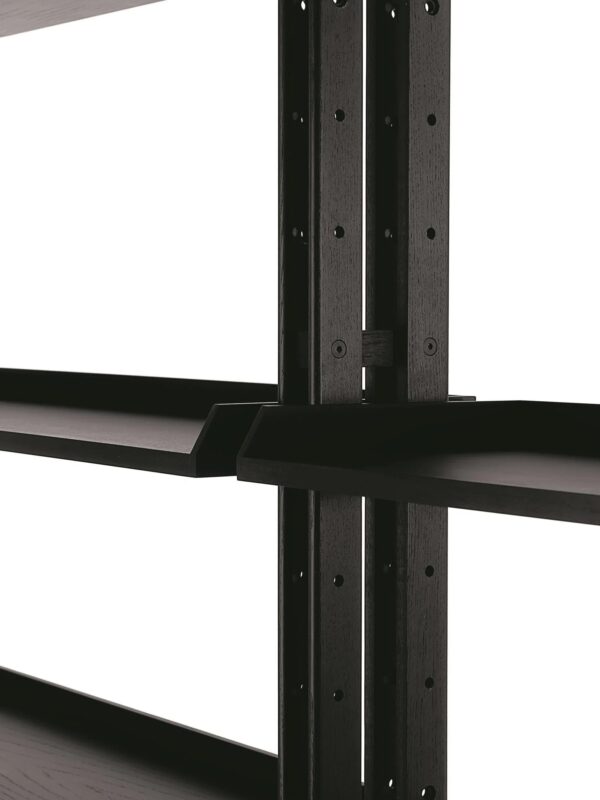 Boden-Decke Bücherregal aus Holz | Cassina - Image 3