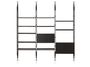 Boden-Decke Bücherregal aus Holz | Cassina