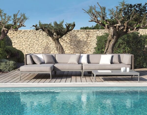 Modulares Gartensofa aus Ethimo LightWick® | Ethimo | Infinity - Image 3