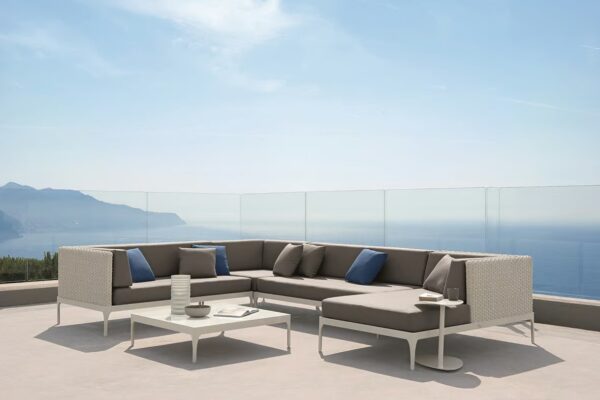 Modulares Gartensofa aus Ethimo LightWick® | Ethimo | Infinity - Image 5