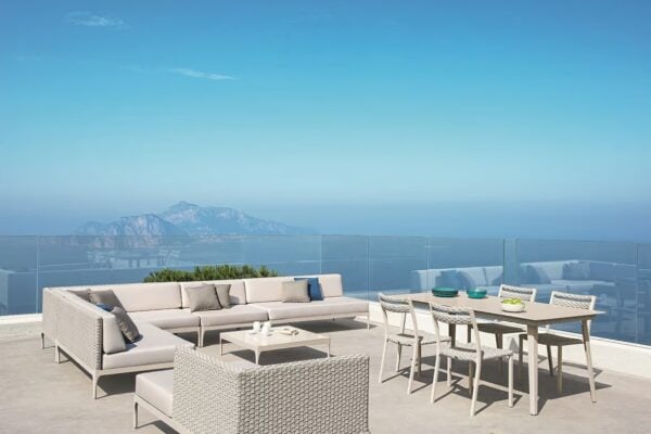Modulares Gartensofa aus Ethimo LightWick® | Ethimo | Infinity - Image 6