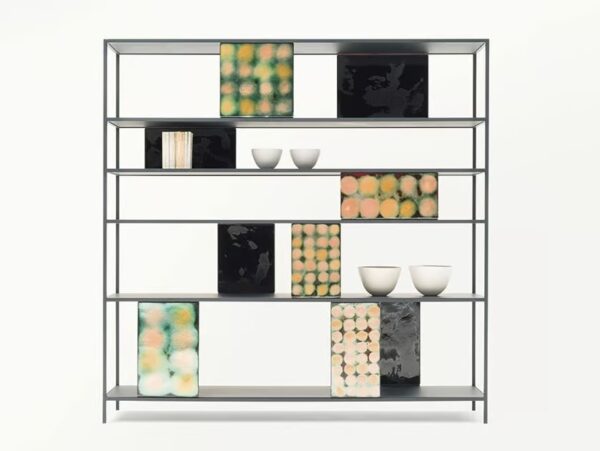Bücherregal aus Aluminium | Paola Lenti