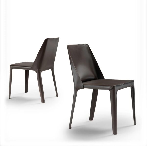 Stuhl aus gegerbtem Leder | Flexform | Isabel - Image 5
