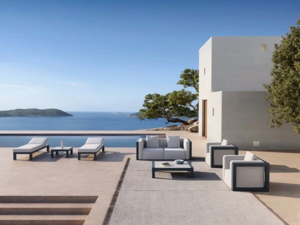 Niedriger Couchtisch aus Thermolackiertem Aluminium | GANDIABLASCO | Islablanca - Image 2