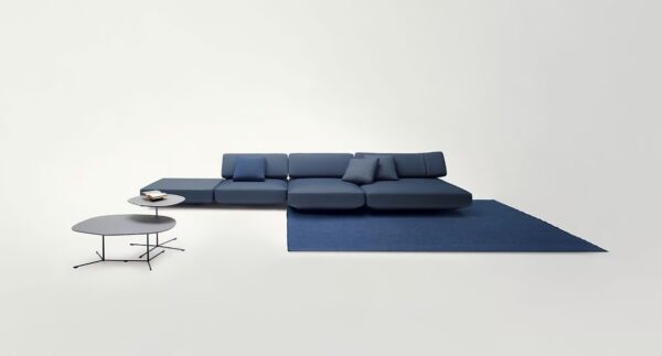 Couchtisch aus Stahl und Holz | Paola Lenti - Image 2