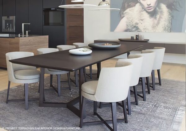 Rechteckiger Tisch aus massivem Holz | Flexform | Jiff - Image 2