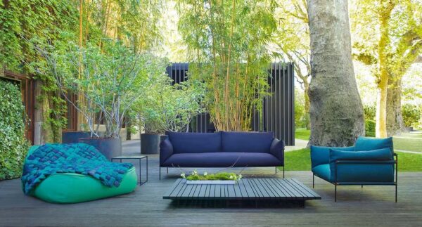 Gartensessel aus Stoff mit abnehmbarem Bezug | Paola Lenti | Kabà - Image 4