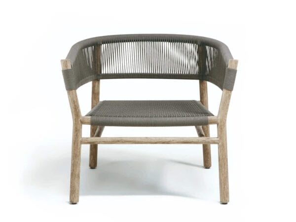 Lounge Gartensessel aus Seil mit Armlehnen | Ethimo | Kilt - Image 11