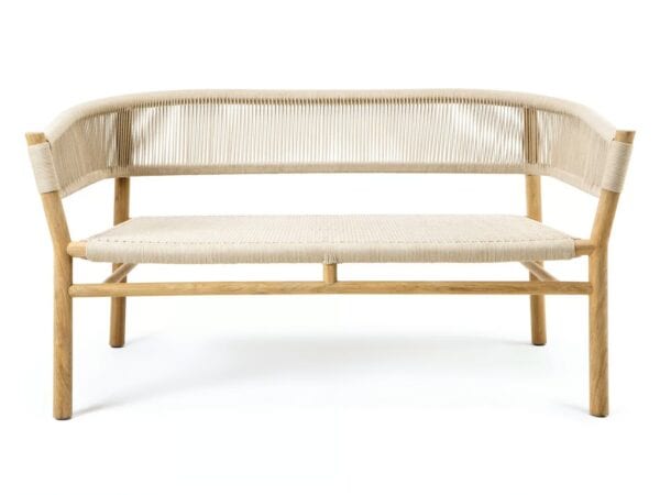 2-er Sofa aus Teakholz | Ethimo | Kilt - Image 8