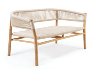 2-er Sofa aus Teakholz | Ethimo | Kilt