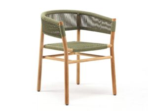 Stapelbarer Gartenstuhl aus Seil | Ethimo | Kilt
