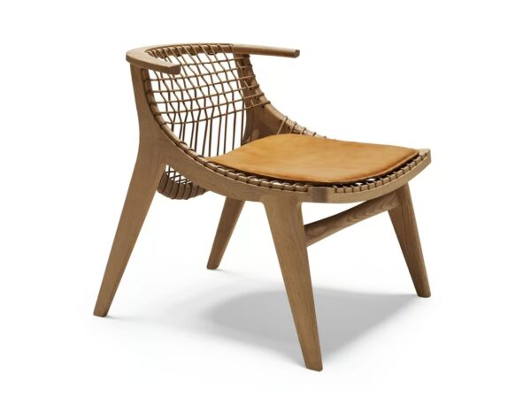 Loungesessel aus Eichenholz | Knoll | Klismos - Image 4