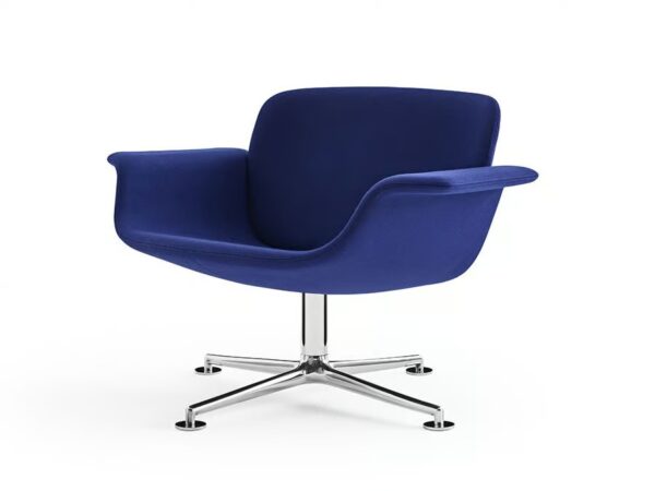 Drehbarer Loungesessel aus Stoff mit Armlehnen | Knoll | KN - Image 3