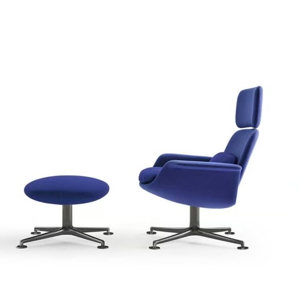 4-Speichen- Fussbank aus Stoff | Knoll | KN - Image 6
