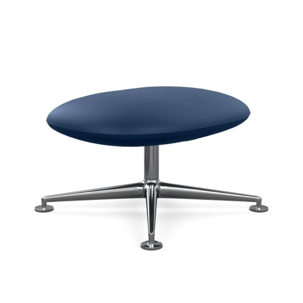 4-Speichen- Fussbank aus Leder | Knoll | KN - Image 2