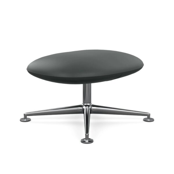 4-Speichen- Fussbank aus Leder | Knoll | KN - Image 3