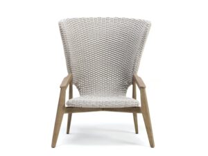 Garten Ohren-Sessel mit hoher Rückenlehne | Ethimo | Knit