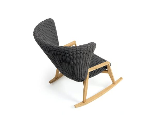Schaukel- Gartensessel aus Stoff | Ethimo | Knit - Image 6