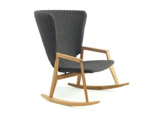 Schaukel- Gartensessel aus Stoff | Ethimo | Knit