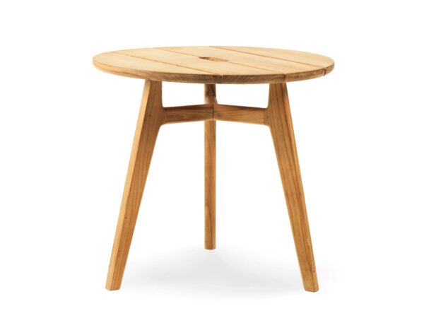Runder Garten-Beistelltisch aus Teakholz | Ethimo | Knit - Image 2