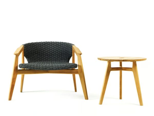 Runder Garten-Beistelltisch aus Teakholz | Ethimo | Knit - Image 15