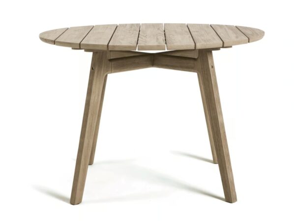 Runder Gartentisch aus Teakholz | Ethimo | Knit - Image 7