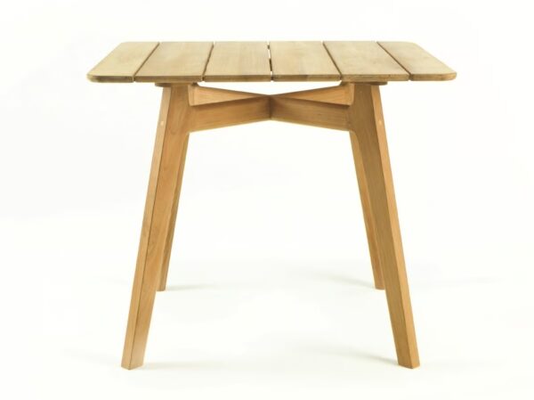 Quadratischer Gartentisch aus Teakholz | Ethimo | Knit - Image 12