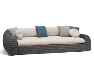 3-Sitzer Gartensofa aus Seil | MANUTTI | Kobo