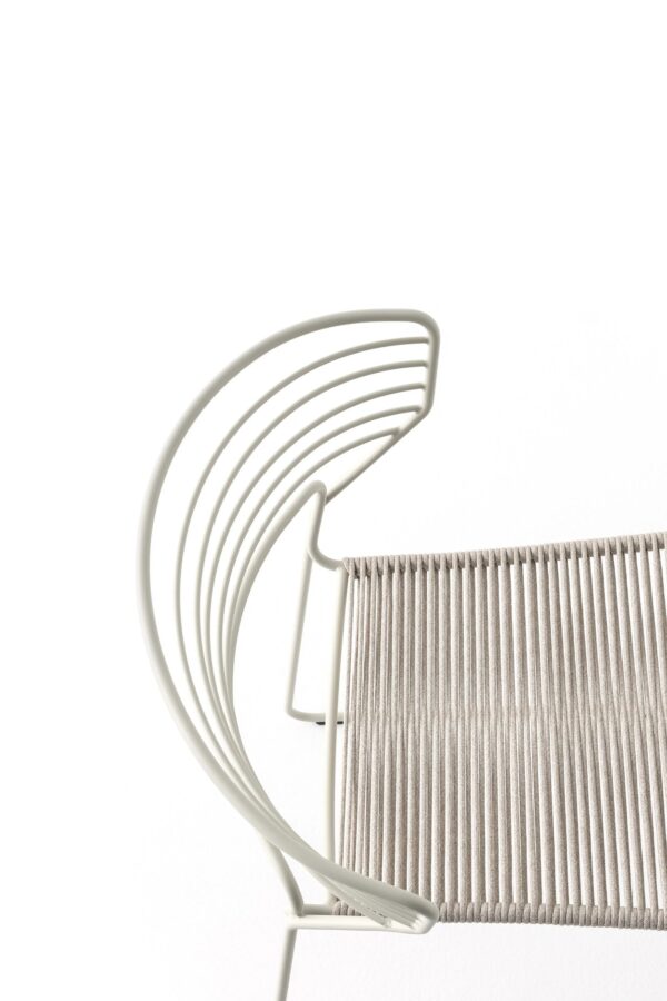 Stuhl aus Polyester mit Kufengestell | Desalto | Koki Wire - Image 5
