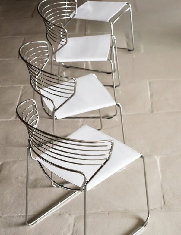 Stuhl aus Stahl | Desalto | Koki Wire - Image 3