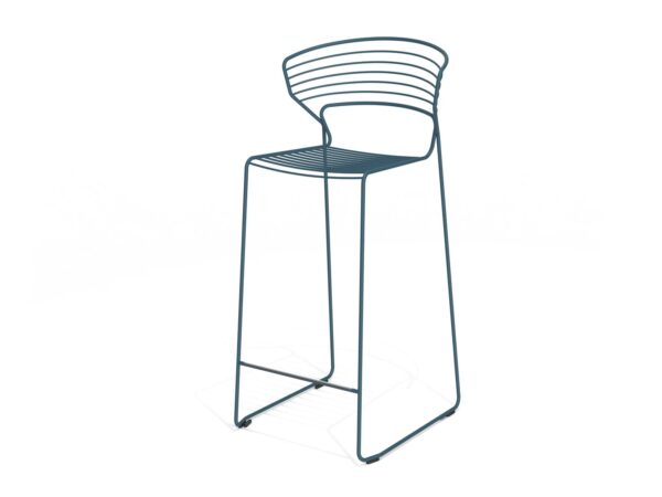 Hocker aus Stahl | Desalto | Koki Wire