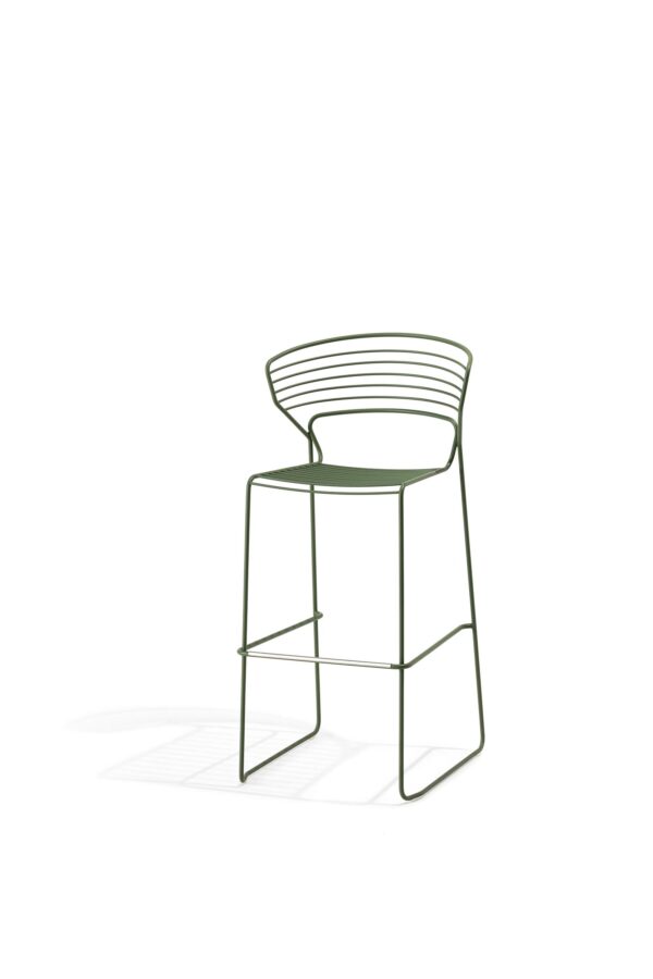 Hocker aus Stahl | Desalto | Koki Wire - Image 2