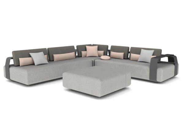 Anbausofa aus Stoff | MANUTTI | Kumo