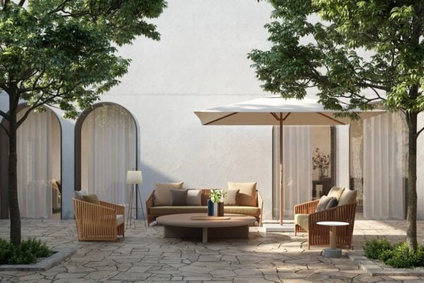 2-Sitzer Gartensofa | Kettal | Bitta Lounge - Image 4
