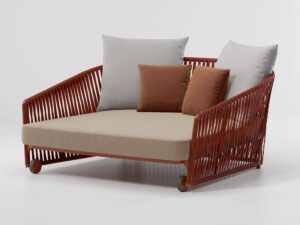 Loungebett mit Rollen | Kettal | Bitta Lounge