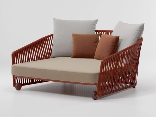 Loungebett mit Rollen | Kettal | Bitta Lounge