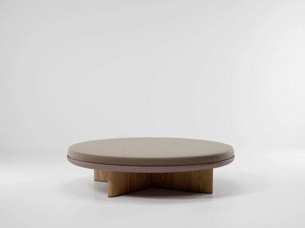 Runder Sitzpouf für den Außenbereich aus Stoff | Kettal | Cala - Image 5