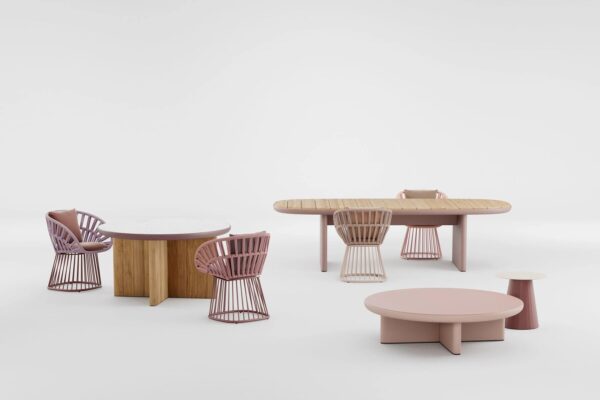 Garten-Beistelltisch aus Teakholz | Kettal | Cala - Image 4