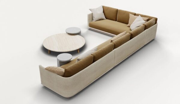 Runder Couchtisch aus Zement | Kettal | Giro - Image 5