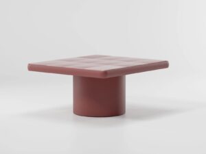 Quadratischer Gartentisch aus Keramik | Kettal | Insula