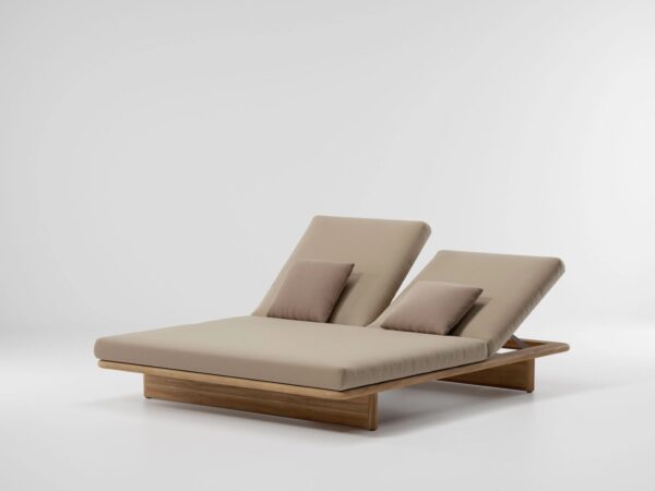 Verstellbarer Gartenliege aus Stoff | Kettal | Mesh - Image 3