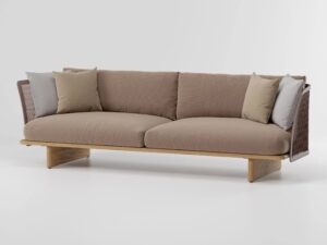 Gartensofa aus Stoff | Kettal | Mesh