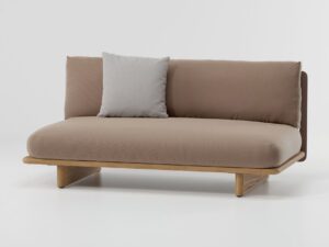 Modulares Gartensofa aus Stoff | Kettal | Mesh