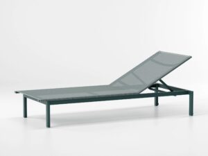 Verstellbarer Gartenliege aus Aluminium | Kettal