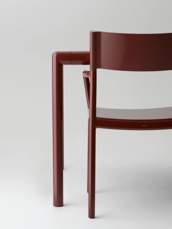 Stuhl aus Aluminium mit Armlehnen | Kettal | Passage - Image 5