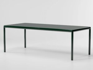 Rechteckiger Tisch aus Aluminium | Kettal | Passage