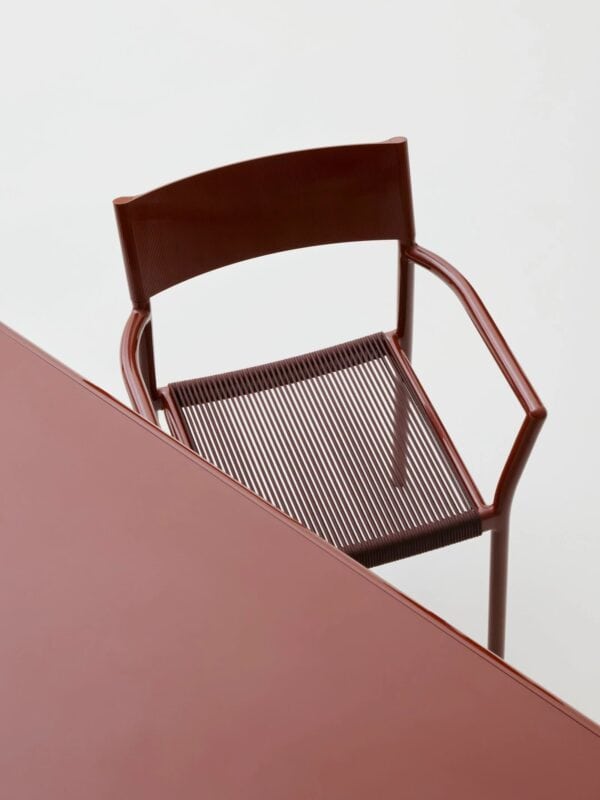 Stuhl aus Aluminium mit Armlehnen | Kettal | Passage - Image 5