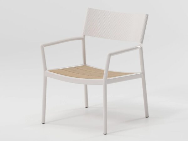 Loungesessel aus Aluminium mit Armlehnen | Kettal | Passage