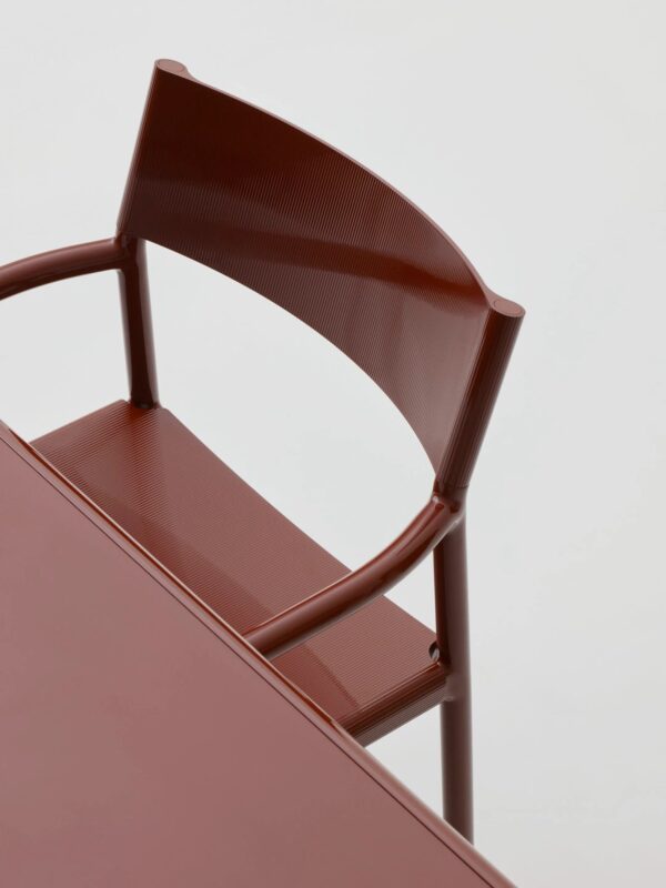 Stuhl aus Aluminium mit Armlehnen | Kettal | Passage - Image 6