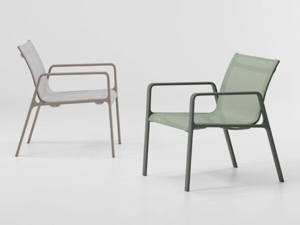 Lounge Gartensessel aus Stoff mit Armlehnen | Kettal | Park Life